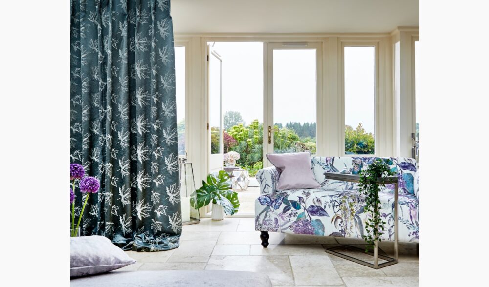 Draperii florale moderne - Colectia Copper Falls - Zen Interior Bucuresti (3)