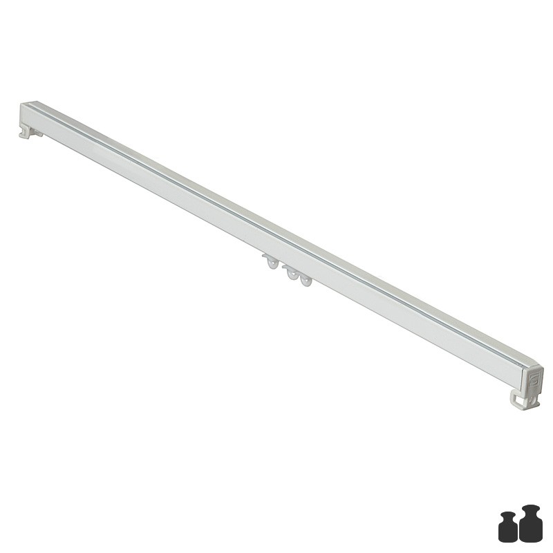 Șină aluminiu Prato simplă