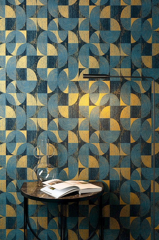 Tapet geometric Khroma colecția Thaos