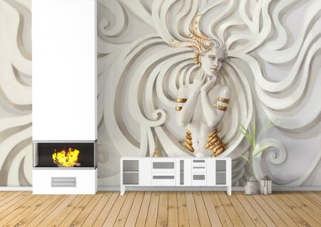 Model 3D Tropical pentru living si dormitor