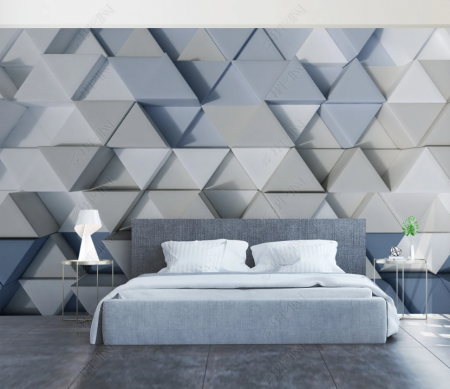 Fototapet personalizat fara imbinari Geometrics Shapes - camera copiilor