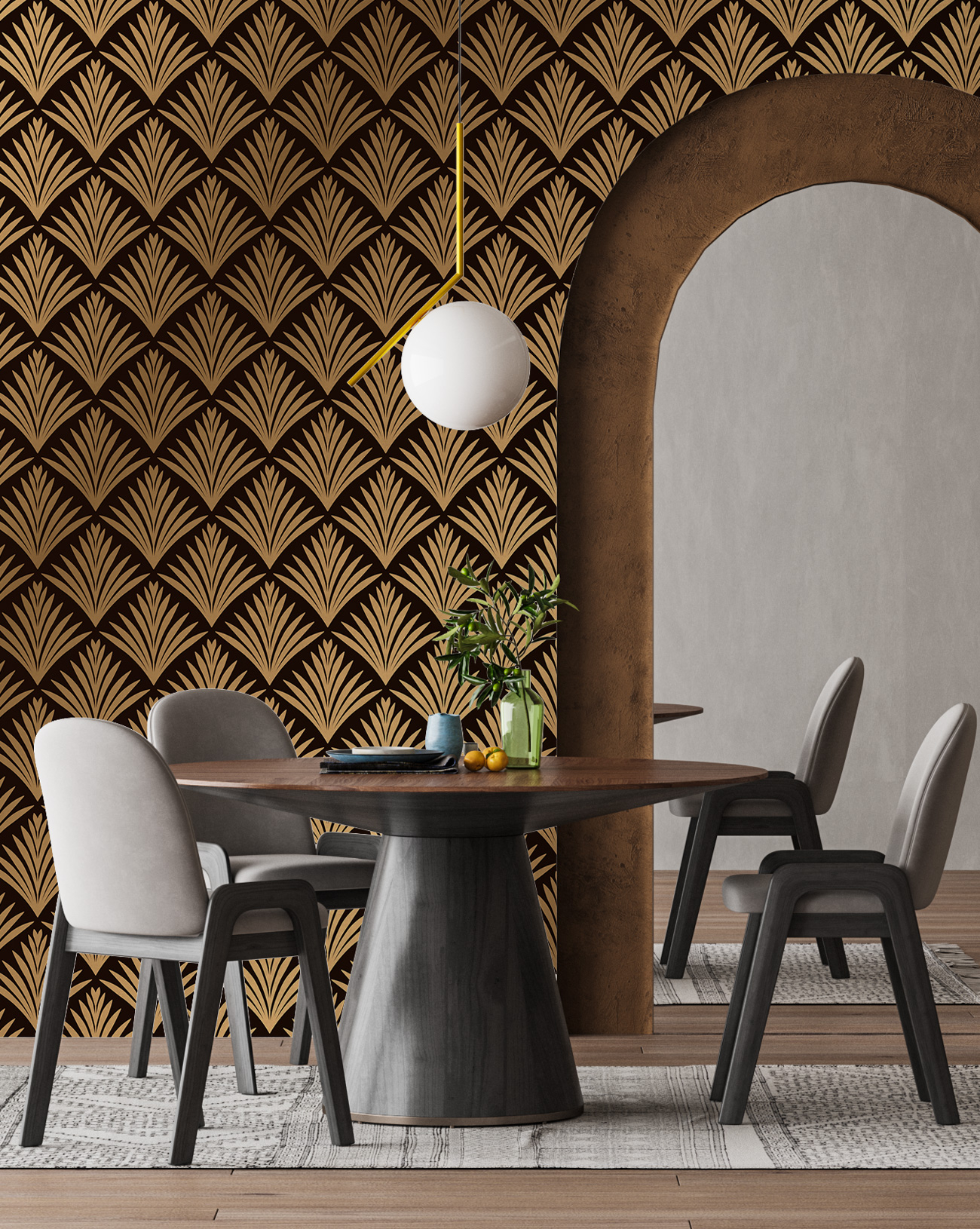 Fototapet personalizat fara imbinari Highborn pentru living si dormitor