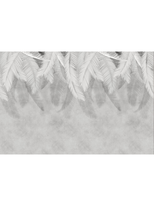 Fototapet personalizat fara imbinari Stylish Leaves cu design natural