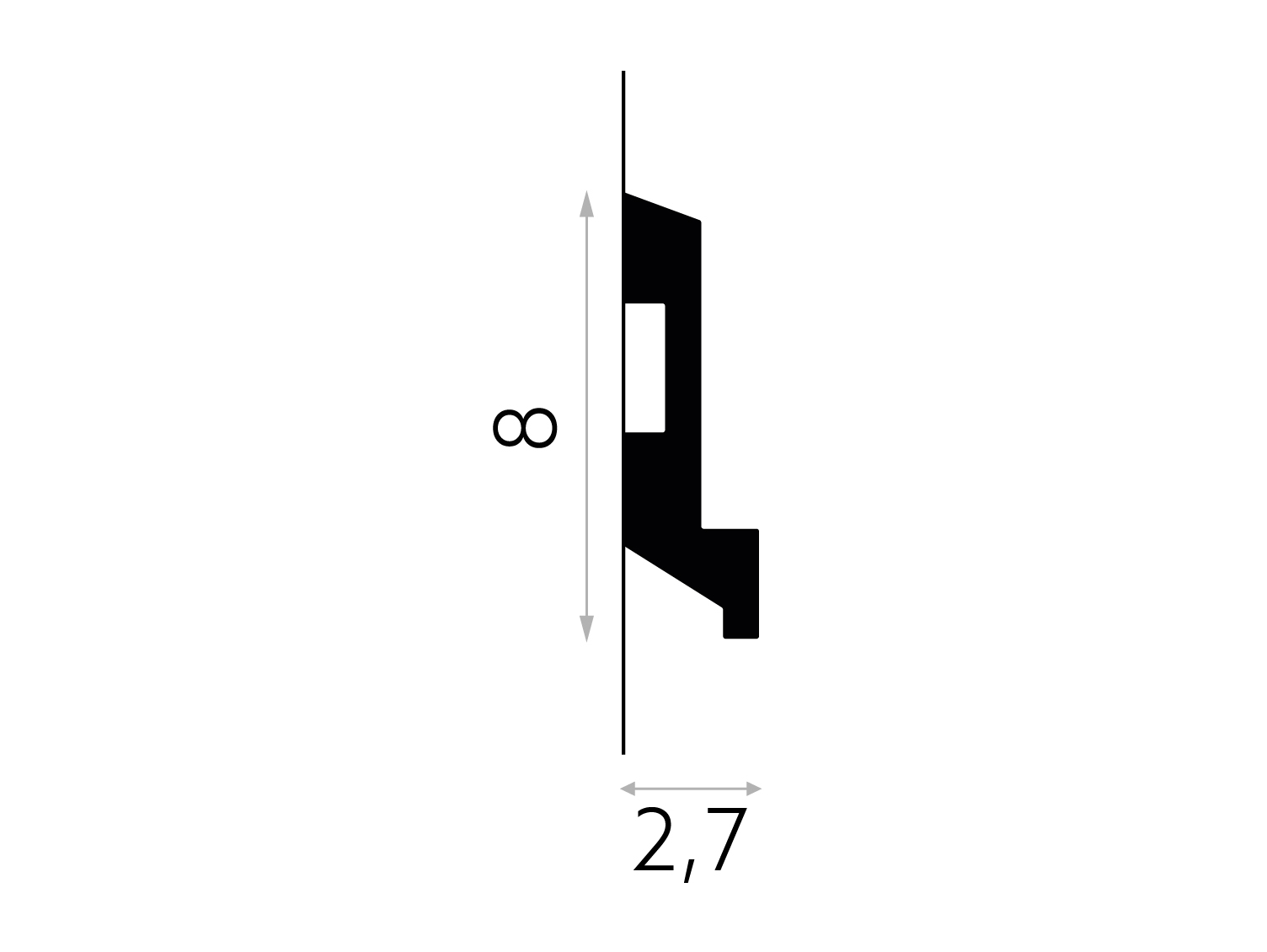Profil iluminare indirectă MD024 Mardom Decor – Zen Interior