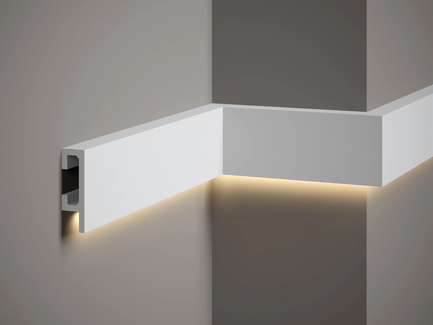 Profil iluminare indirectă QL019 Mardom Decor – Zen Interior