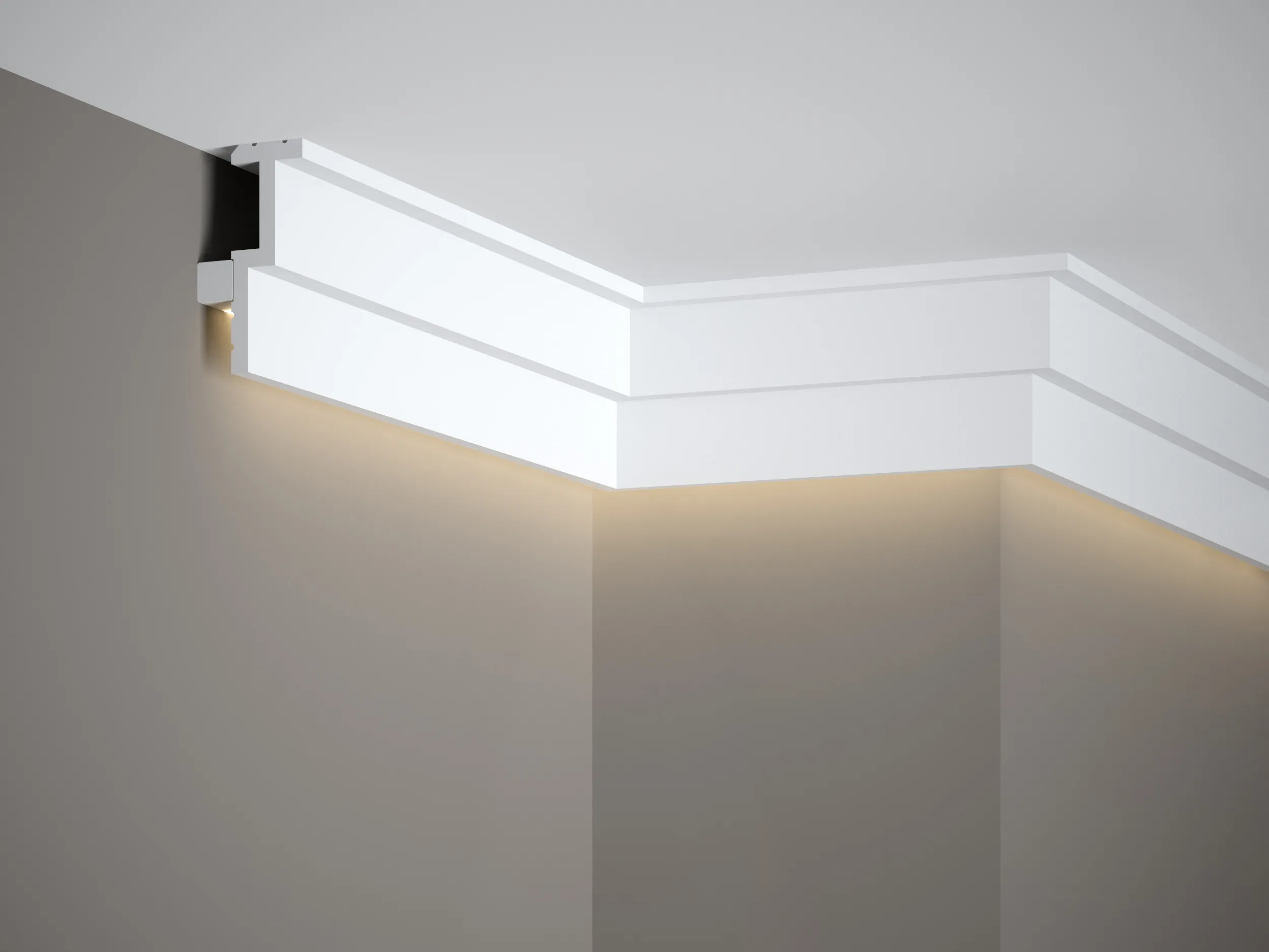 Profil iluminare indirectă QL024 Mardom Decor – Zen Interior