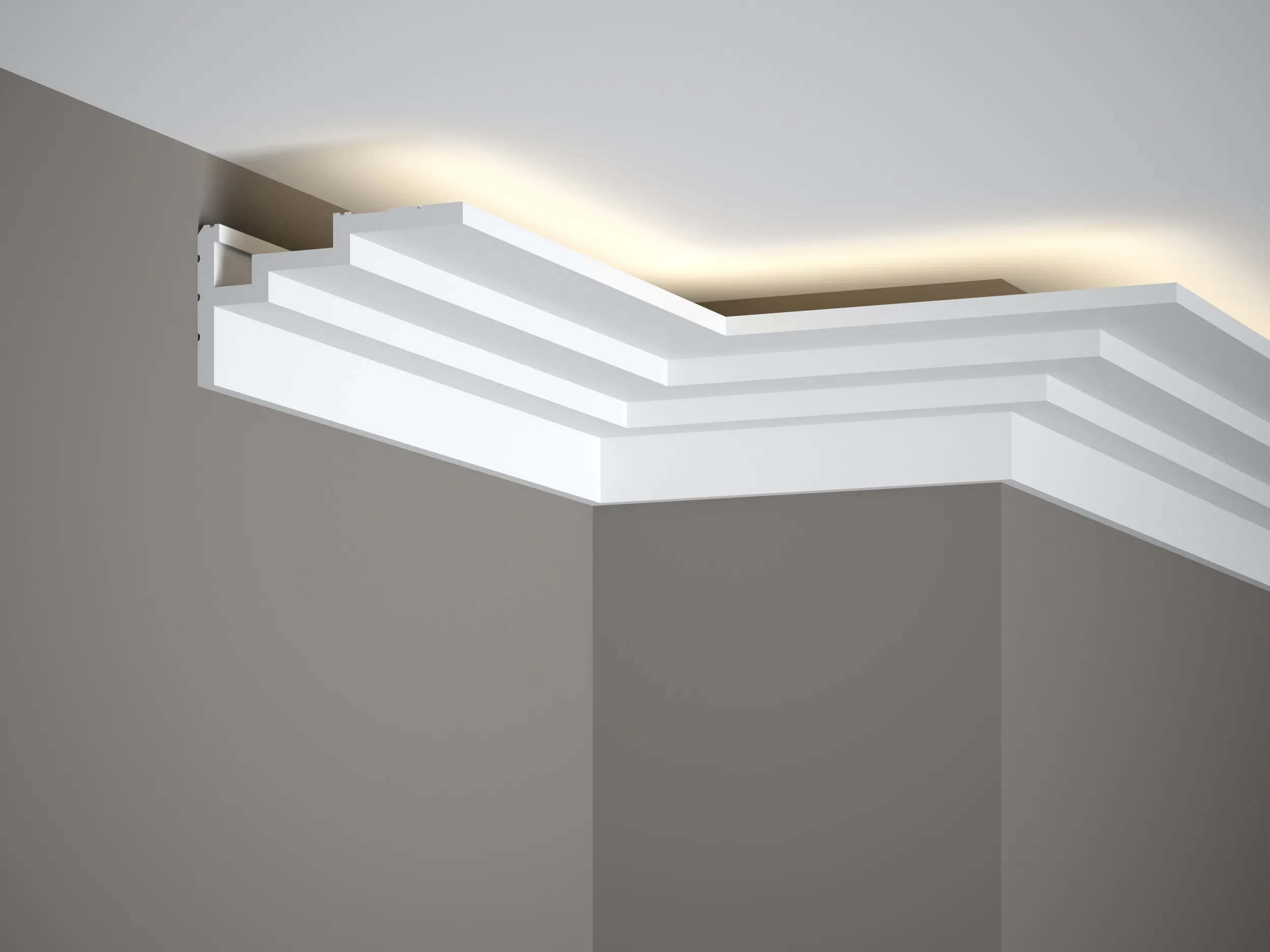 Profil iluminare indirectă QL025 Mardom Decor – Zen Interior