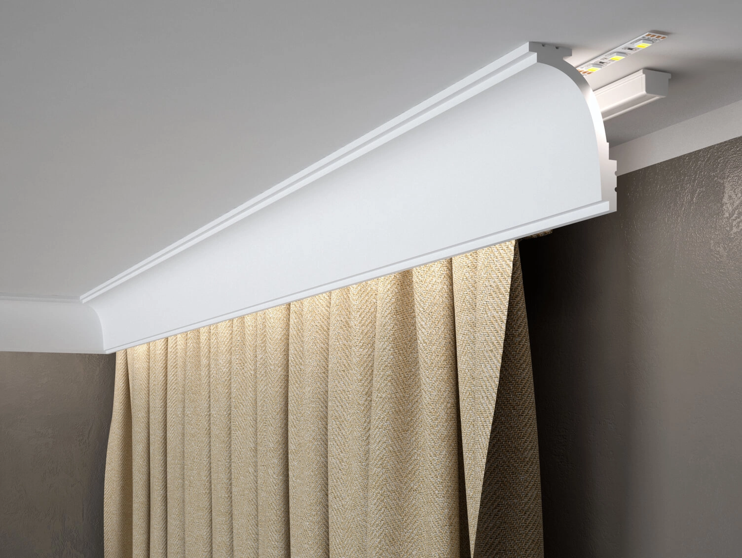 Scafă decorativă pentru mascare draperie MD111 Mardom Decor Mardom Decor – Zen Interior