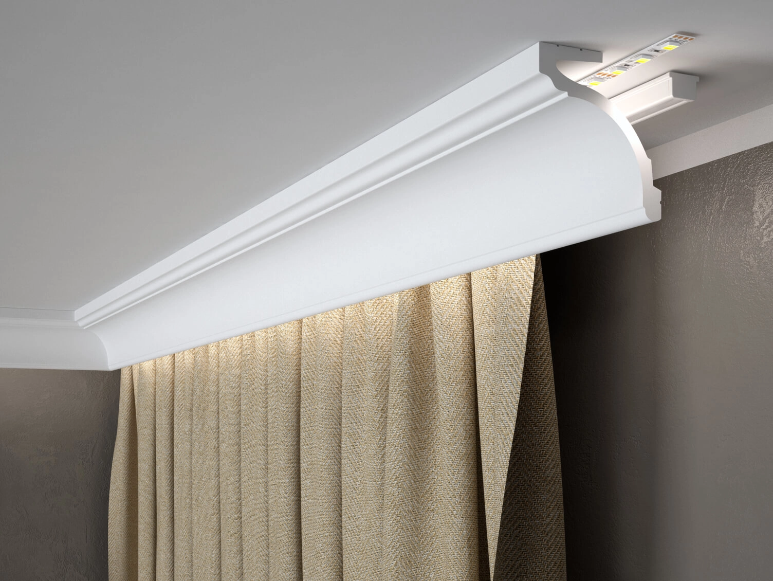 Scafă decorativă pentru mascare draperie MD161 Mardom Decor Mardom Decor – Zen Interior