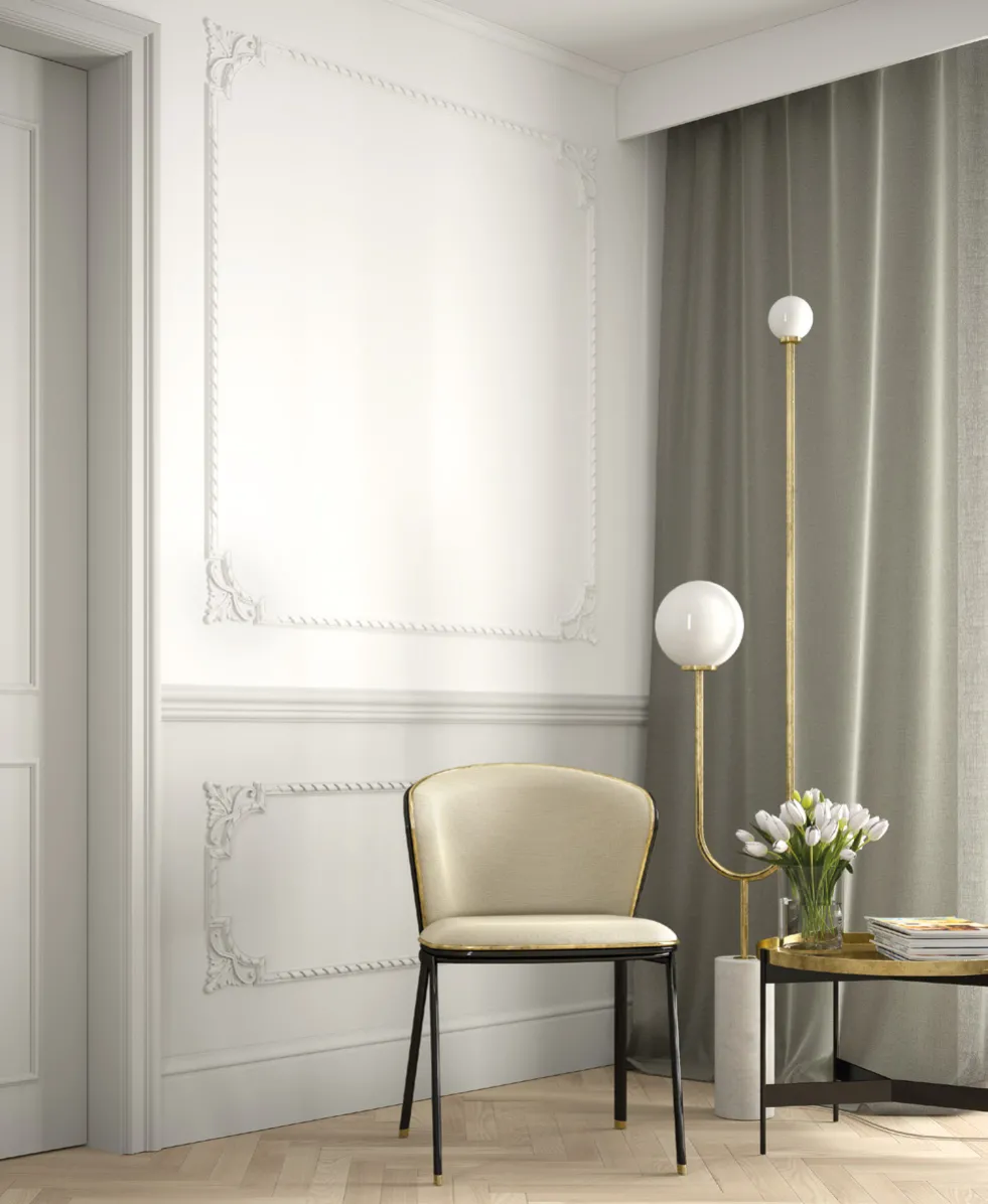Scafă decorativă pentru mascare draperie QL036 Mardom Decor Mardom Decor – Zen Interior